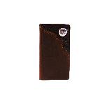 Bronc Buster Checkbook - Brown